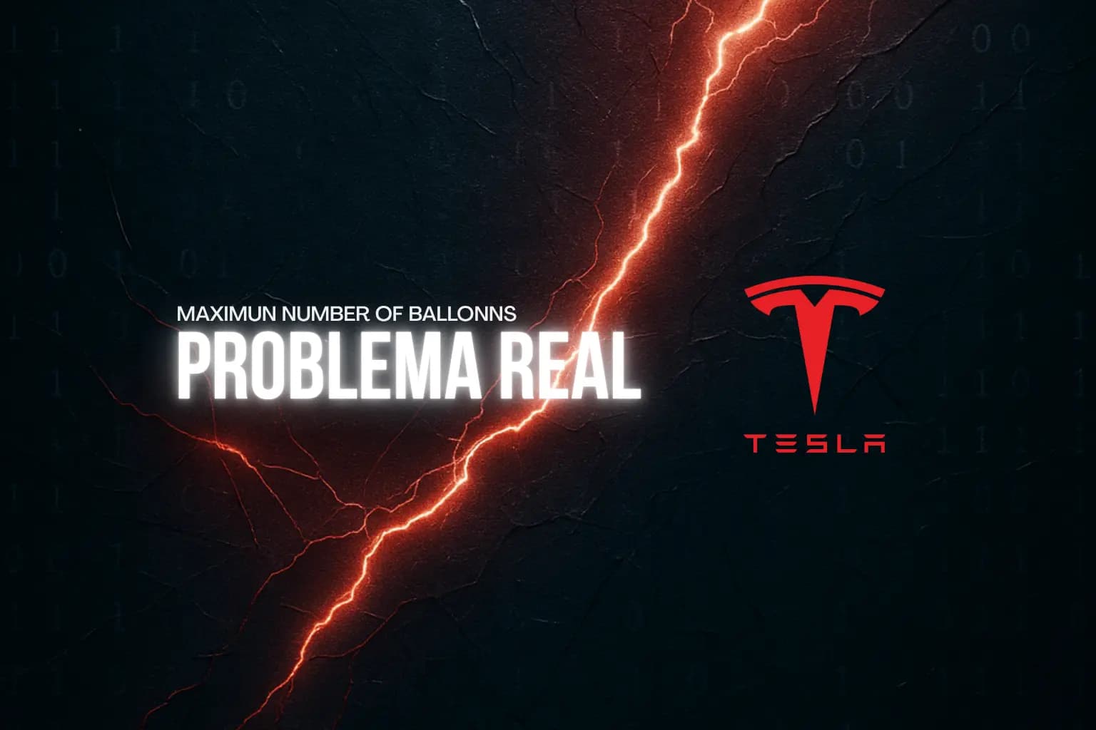 Problema real Tesla: Maximum Number of Balloons