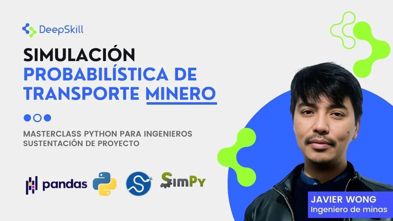 Simulación Probabilística de Transporte Minero
